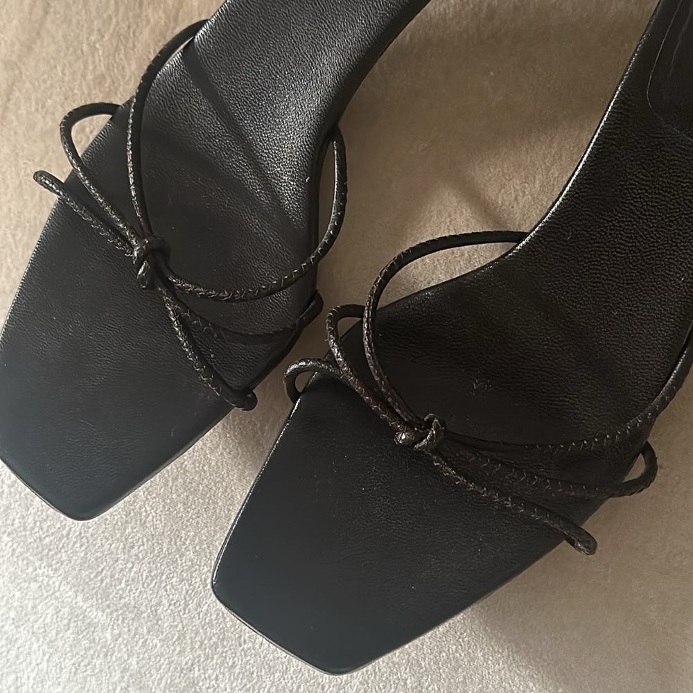 **AS IS ** RARE Vintage GUCCI Tom Ford Bamboo Kitten Heels 7 1/2B - Picture 8 of 10